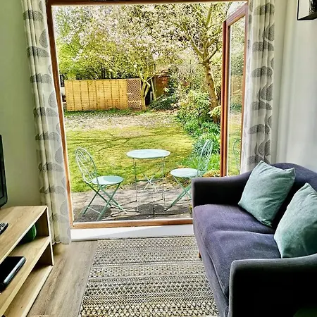 Sunny Garden Flat. Charming Area. Park & York. 公寓 约克